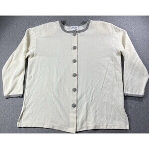Vintage Composure By Steven Ross Cardigan Buttons Size XL